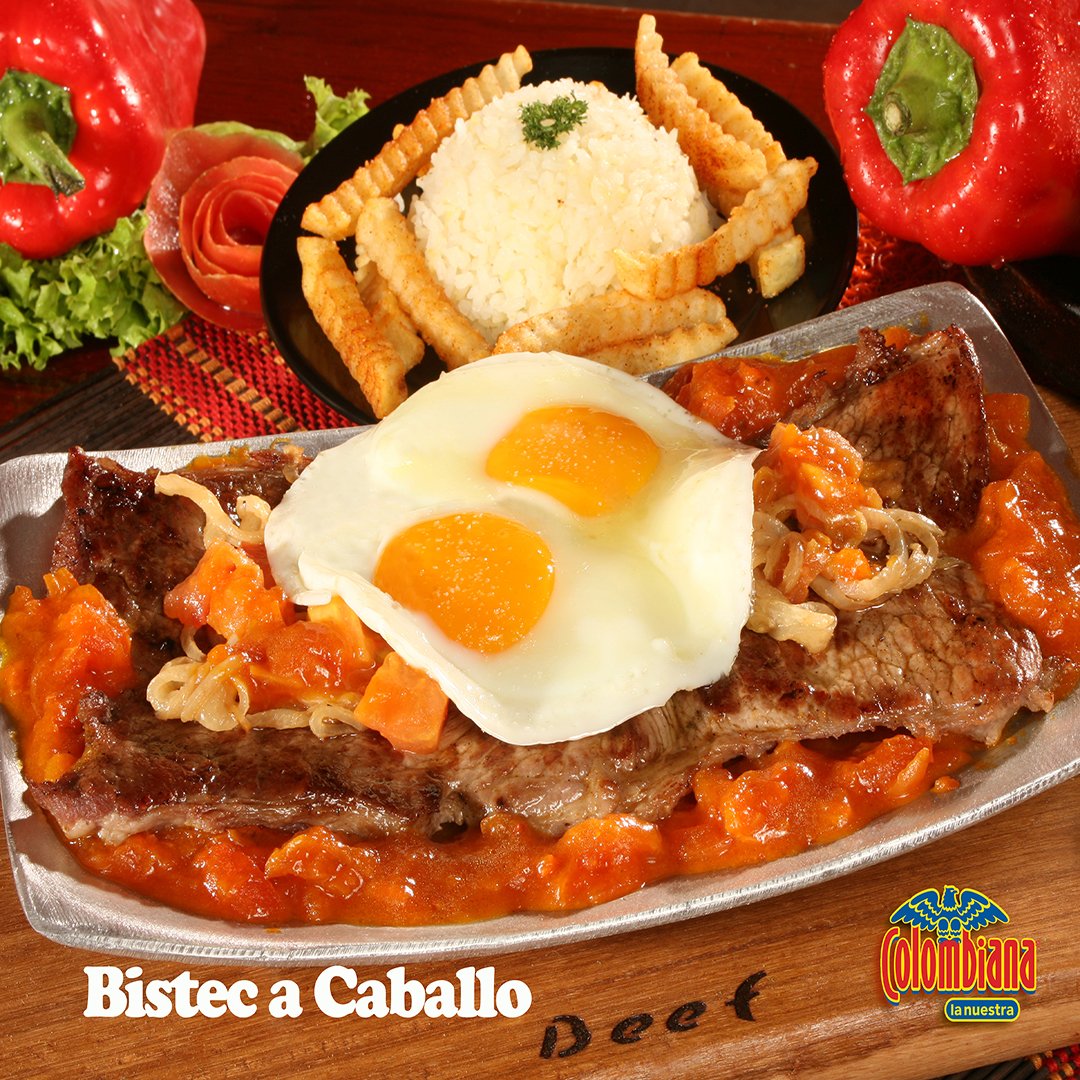 Bistec a caballo