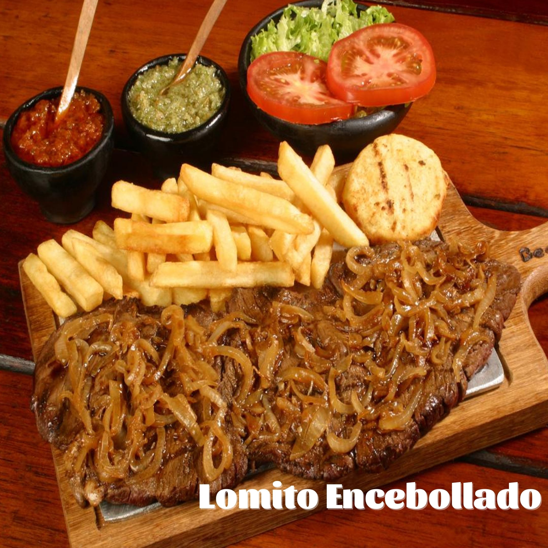 Lomito encebollado